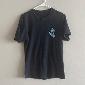 Santa Cruz Spiral Strip Screaming Hand T-Shirt Medium Original Tags Removed